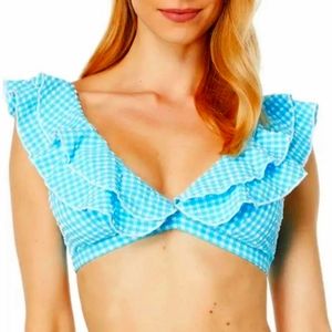 LILLY PULITZER Aelin Bikini Top Sz 14 NWT